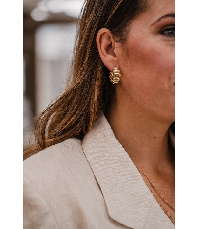 By Shir luxe Loren-Ohrringe