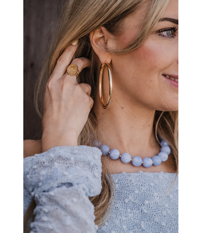 By Shir Luxury Hoop Earrings XL
