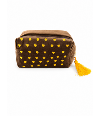 By Shir Toilettas Brown hearts