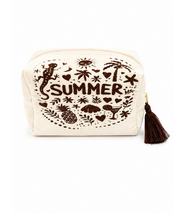 By Shir Kosmetiktasche Beige Sommer