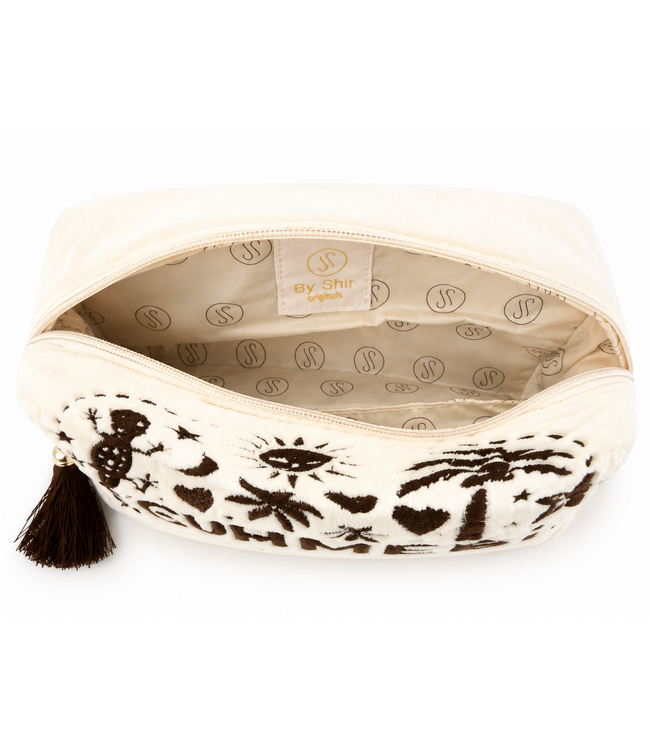 By Shir Kosmetiktasche Beige Sommer