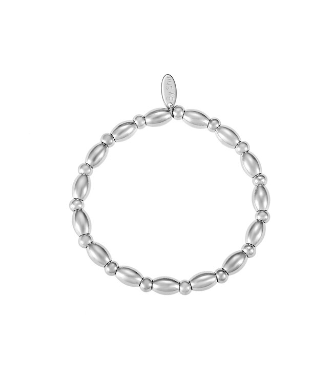 By Shir Luxuriöses, massives, ovales Perlenarmband