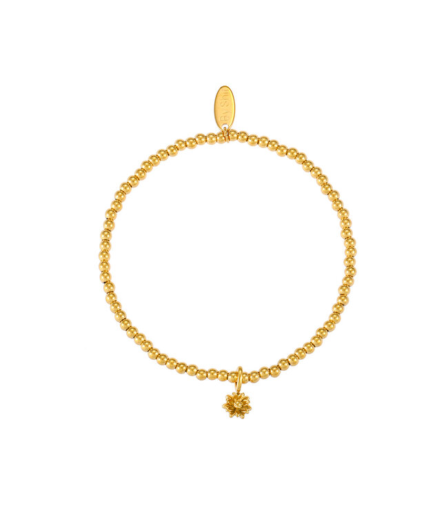 By Shir Bracelet birth flower April Daisy
