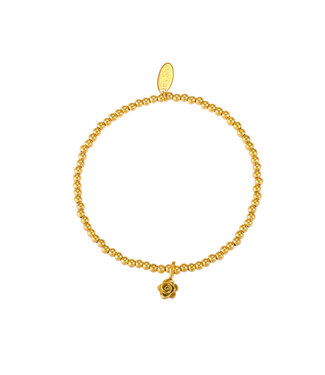 By Shir Armband Geburtsblume Juni Rose