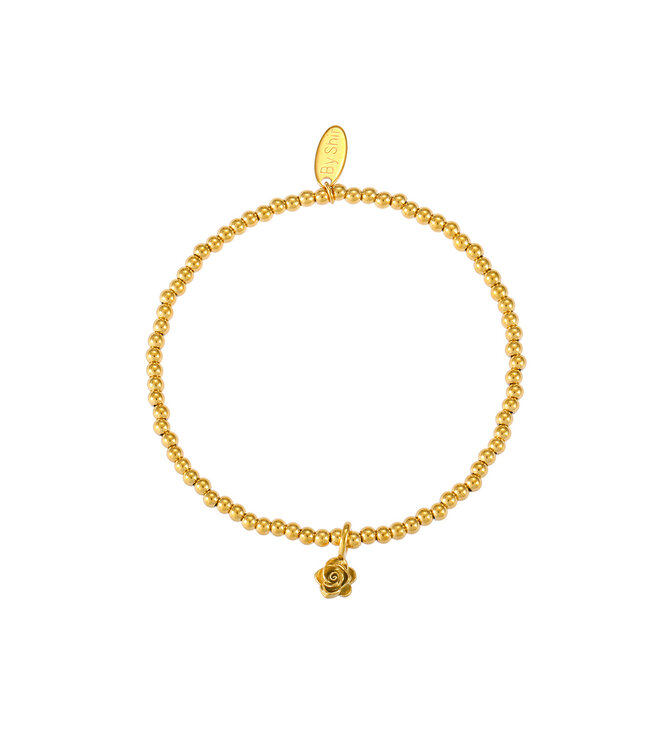 By Shir Armband Geburtsblume Juni Rose