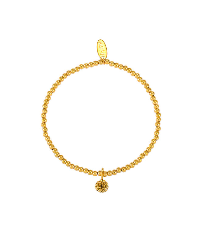 By Shir Bracelet birth flower October Marigold