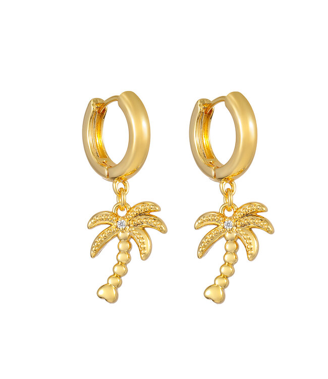 By Shir Ohrringe kleine Palme