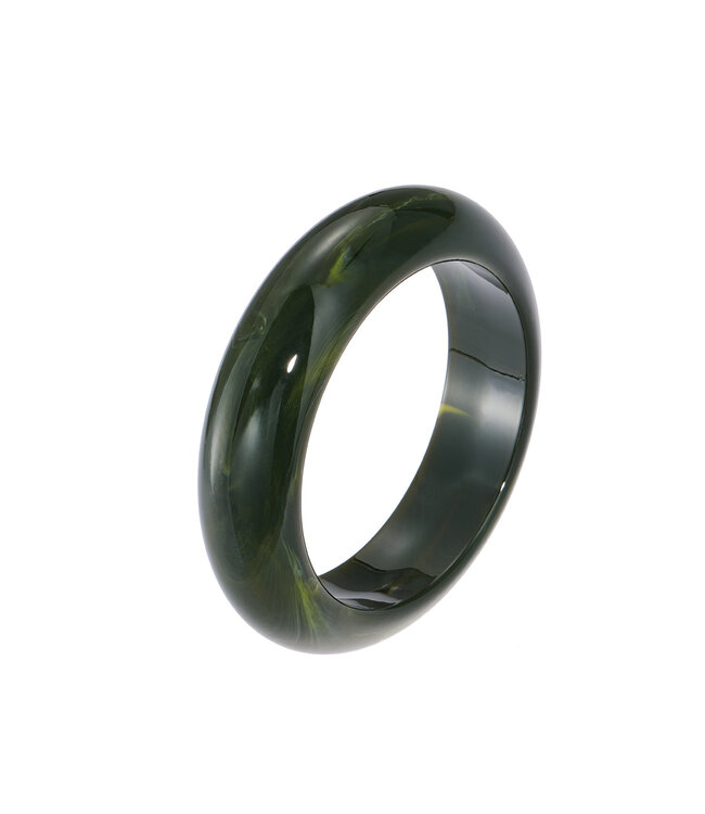 By Shir Armband esthetisch acryl Groen small