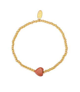 By Shir Bracelet beads Aura Goldstone