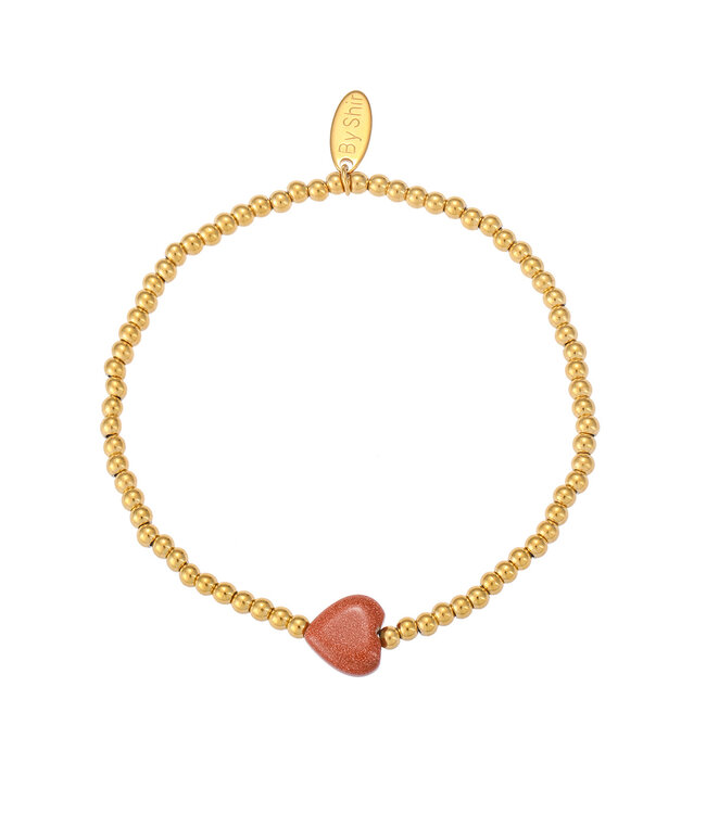 By Shir Bracelet beads Aura Goldstone
