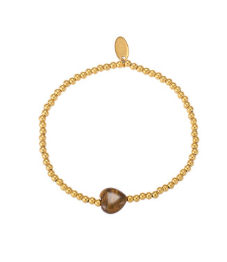 By Shir Bracelet beads Aura Tiger Eye