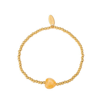 By Shir Bracelet beads Aura Citrine