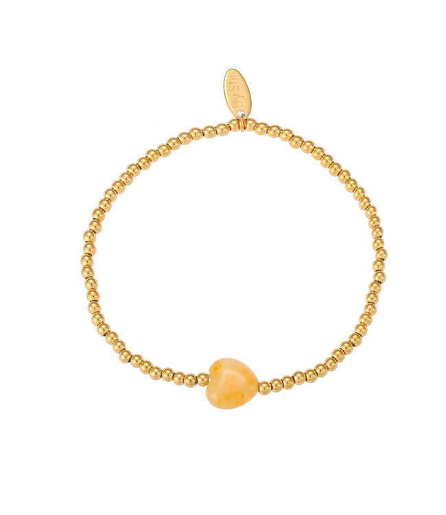 By Shir Armbandperlen Aura Citrin
