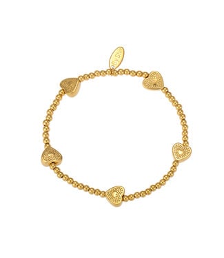 By Shir Armband luxe Bohemian Hart