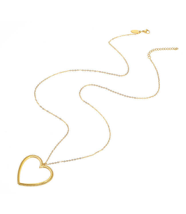 By Shir Ketting luxe lang open hart