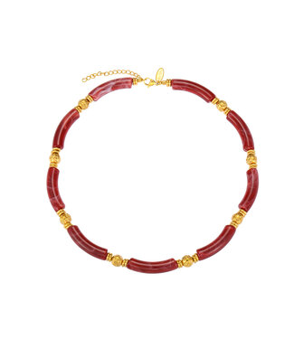 By Shir Ketting luxe Eqypt Wijnrood