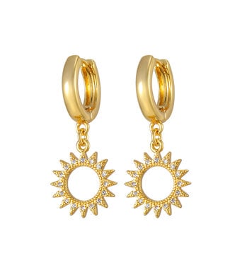 By Shir Small Soleil Earrings