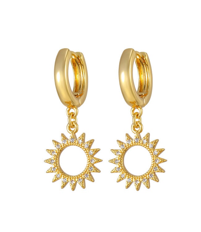 By Shir Small Soleil Earrings