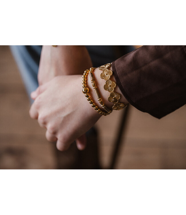 By Shir Bracelet luxe Cielo Picture Jasper