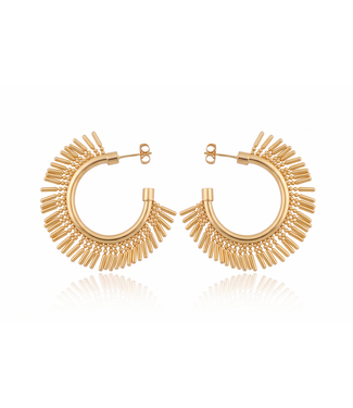 By Shir Oorbellen luxe Spikes