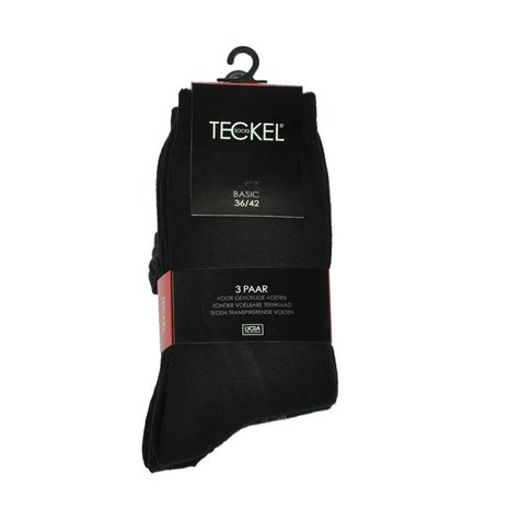 Teckel 3 Paar Heren & Dames sokken met 75% Katoen