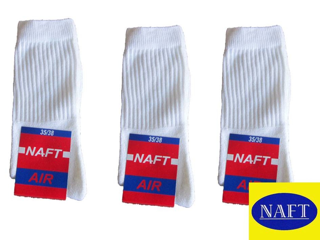 Naft 10 paar sportsokken in div kleuren Naft 10 paar sportsokken in div kleuren