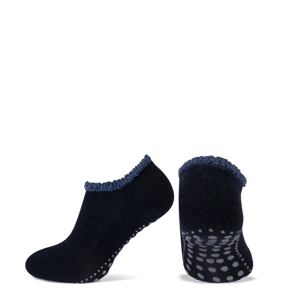 Basset Korte Wollen Huissokken met ABS - Antislip zool - Homesocks Basset Korte Wollen Huissokken met ABS - Antislip zool - Homesocks