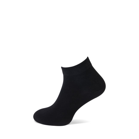 Basset 2 Paar Bamboo Sneakersokken in het Wit of Zwart