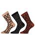 3-Paar Sokken met Luipaard Print