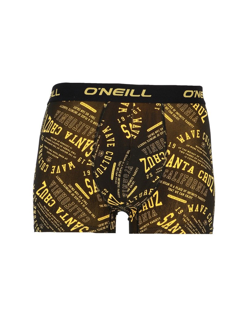 O'Neill 3-Pack Boxershorts van O'Neill - Logo / Yellow / Plain