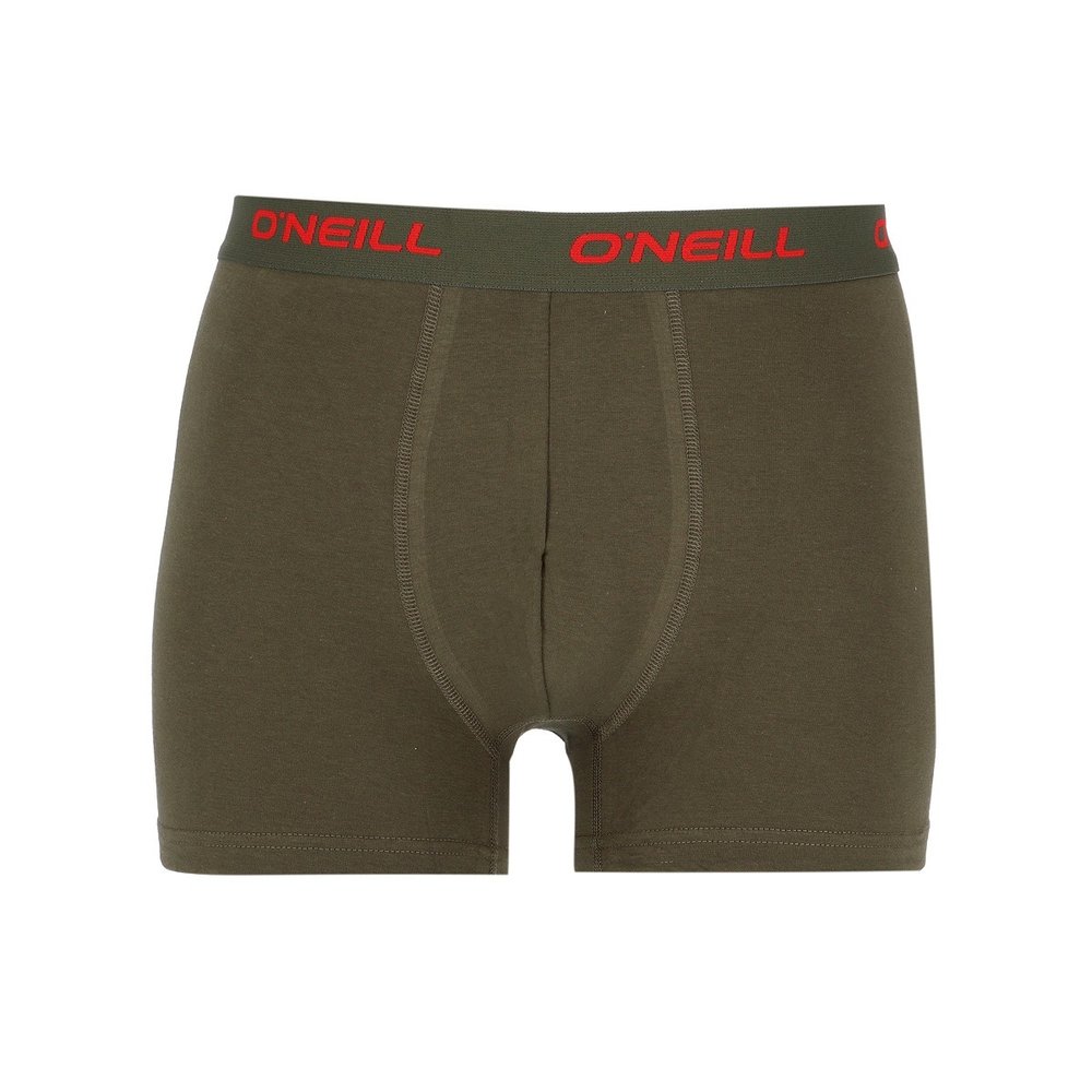 O'Neill 3-Pack Heren boxershorts van O'Neill - 1x Logo Army Green & 2x Plain O'Neill 3-Pack Heren boxershorts van O'Neill - 1x Logo Army Green & 2x Plain