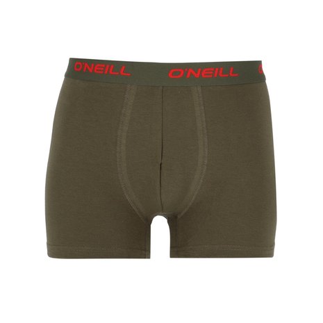 O'Neill 3-Pack Heren boxershorts van O'Neill - 1x Logo Army Green & 2x Plain O'Neill 3-Pack Heren boxershorts van O'Neill - 1x Logo Army Green & 2x Plain