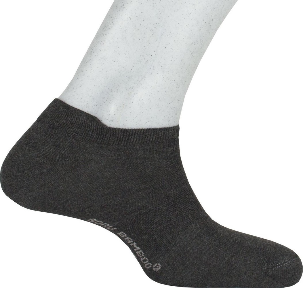 Boru Bamboo Bamboo Korte Shortsock met Lipje (2 Paar) Boru Bamboo Bamboo Korte Shortsock met Lipje (2 Paar)