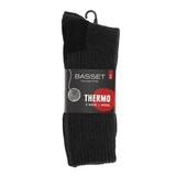 Basset Thermo Herensokken 2-pack met L/R op de sok Basset Thermo Herensokken 2-pack met L/R op de sok