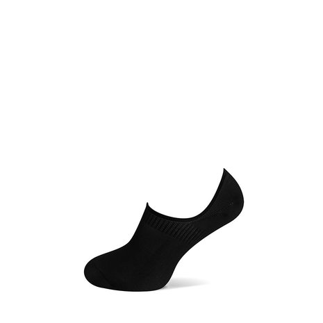 Basset 2-Paar Invisible Bamboo Footies In Het Wit of Zwart