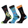 Teckel 3-pack Teckel Herensokken Limited Edition - Beach / Vissen Teckel 3-pack Teckel Herensokken Limited Edition - Beach / Vissen