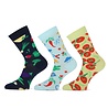 Teckel 3 Paar Dames Sokken met Tuinier Thema - Limited Edition Teckel 3 Paar Dames Sokken met Tuinier Thema - Limited Edition