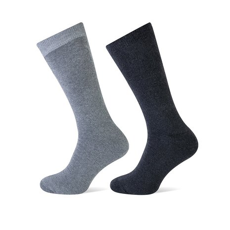 Teckel 2 Paar Heren/Dames Bootsokken van volledig badstof Teckel 2 Paar Heren/Dames Bootsokken van volledig badstof