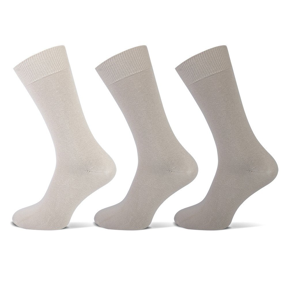 Teckel 3 Paar Heren & Dames sokken met 75% Katoen