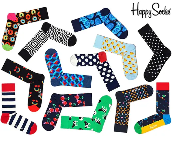 Happy Socks 1 Paar Happy Socks ( Willekeurig) Happy Socks 1 Paar Happy Socks ( Willekeurig)