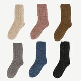 Basset Homesocks met Chenille  - Lang Basset Homesocks met Chenille  - Lang