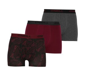 O'Neill 3-Pack Heren boxershorts van O'Neill - Allover & Plain O'Neill 3-Pack Heren boxershorts van O'Neill - Allover & Plain