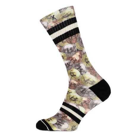 Xpooos XPOOOS Sokken Thema: Bitcoin Xpooos XPOOOS Sokken Thema: Bitcoin