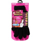 Heatkeeper Heatkeeper Thermo Handschoenen Dames Chenille Zwart Heatkeeper Heatkeeper Thermo Handschoenen Dames Chenille Zwart