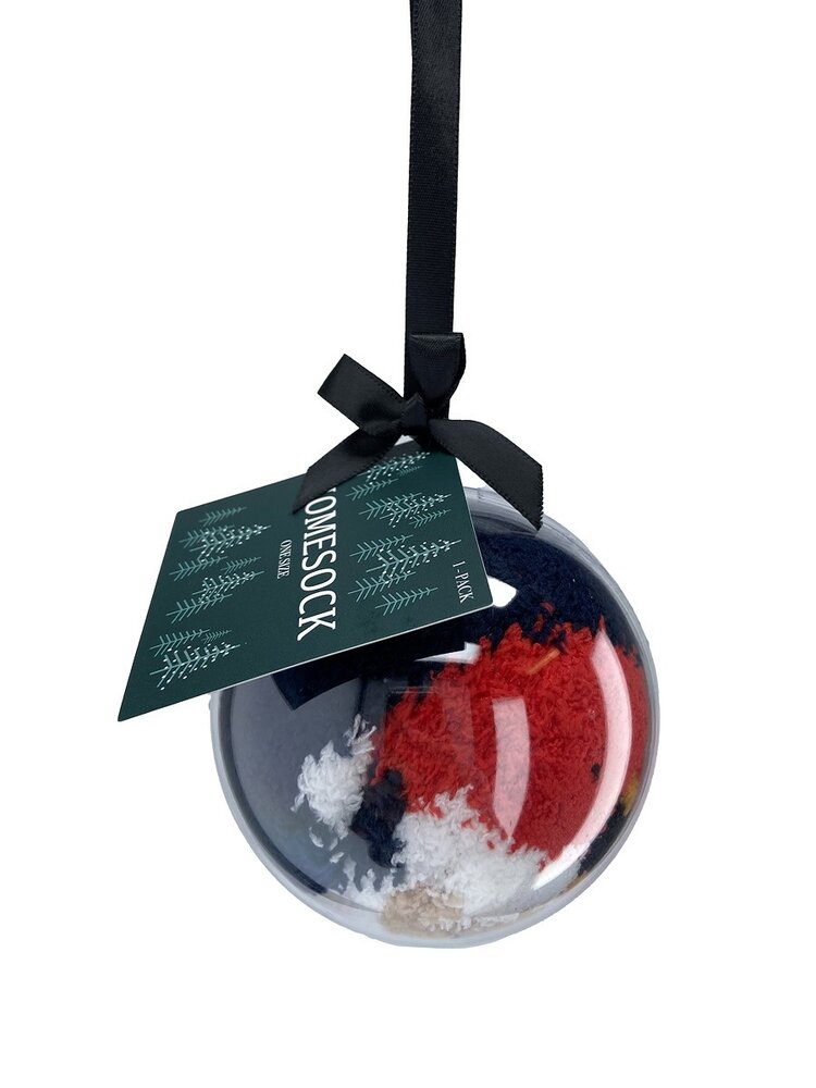 Homesocks Homesocks - 3 x Kerstbal met Sokken