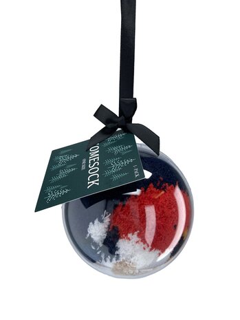 Homesocks Homesocks - 3 x Kerstbal met Sokken
