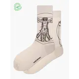 Kunstsokken Leonardo Da Vinci - Vitruvian man