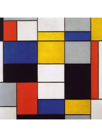 Kunstsokken Compositie A - Piet Mondriaan Kunstsokken Compositie A - Piet Mondriaan