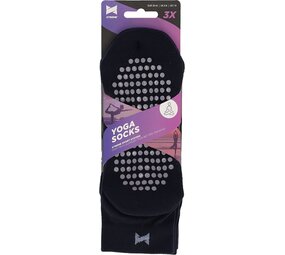 Xtreme Xtreme - 3 Paar Yoga sokken met Antislip Xtreme Xtreme - 3 Paar Yoga sokken met Antislip