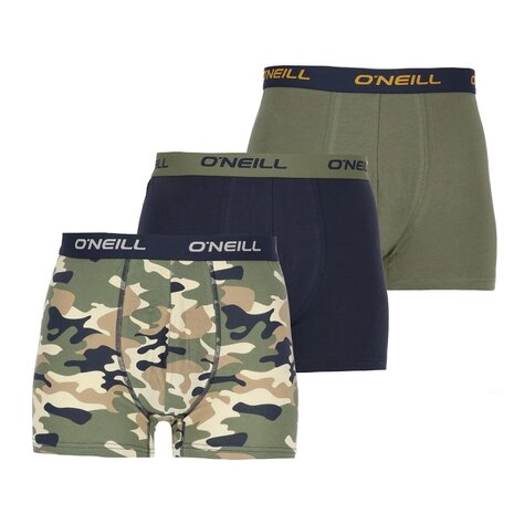O'Neill 3-Pack Heren boxershorts van O'Neill - Camo & Plain O'Neill 3-Pack Heren boxershorts van O'Neill - Camo & Plain